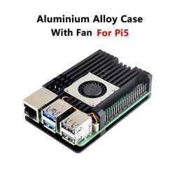 KIT-5D(512)  Raspberry Pi 5 (8GB RAM) - Complete SET (MicroSD 512GB) Network Attached Storage (NAS)